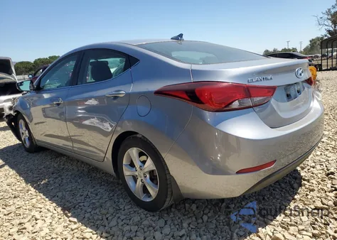 2016 Hyundai Elantra Se z USA, uszkodzony, nr VIN 5NPDH4AE6GH731640